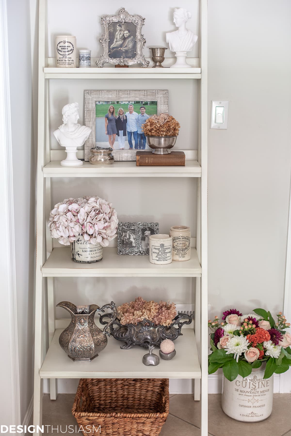 shelf decorating ideas