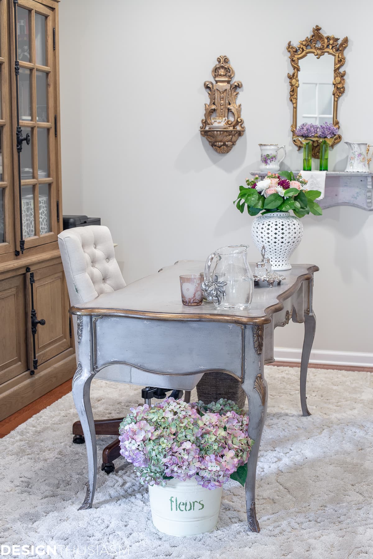 french-inspired home office