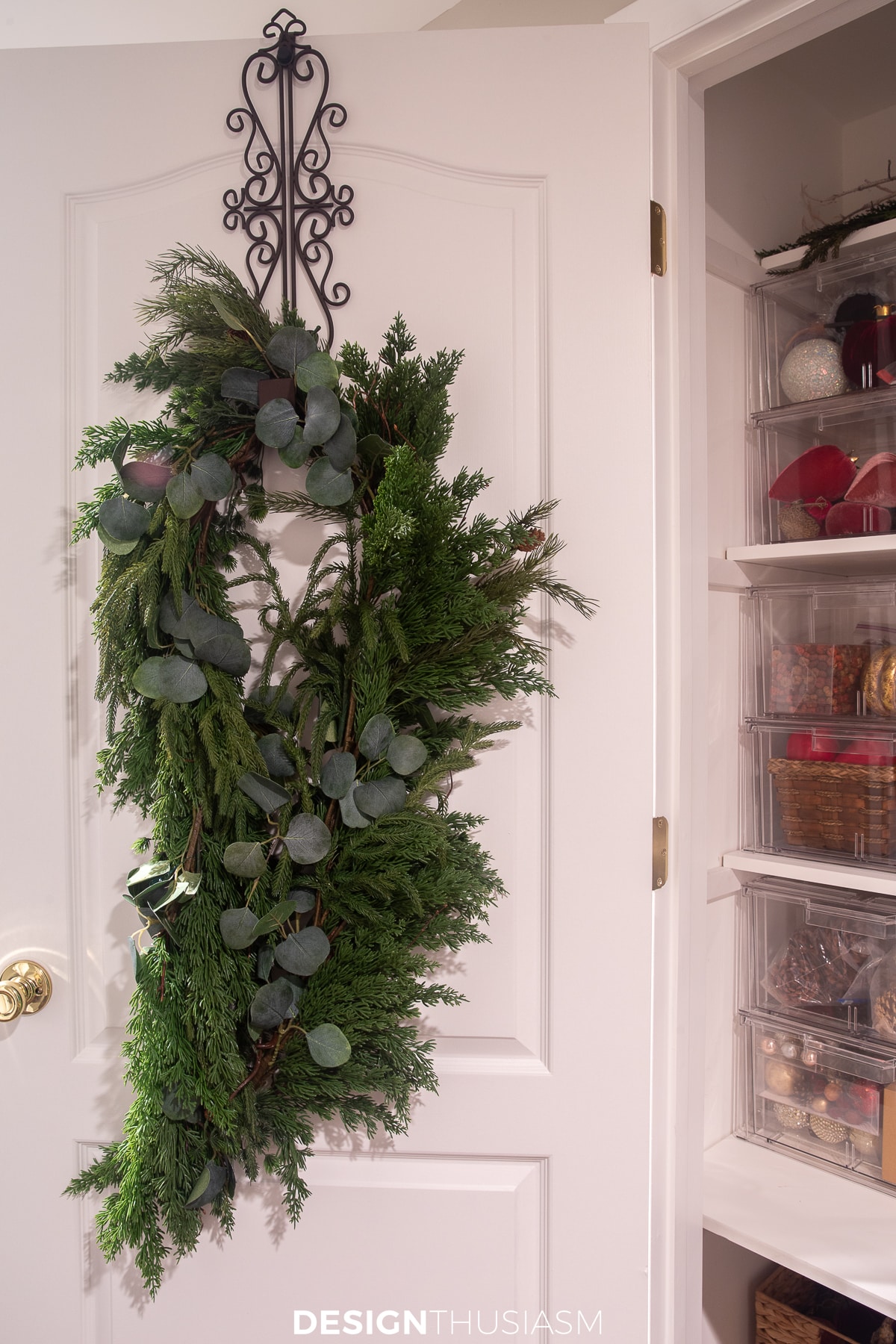 seasonal closet garland hook