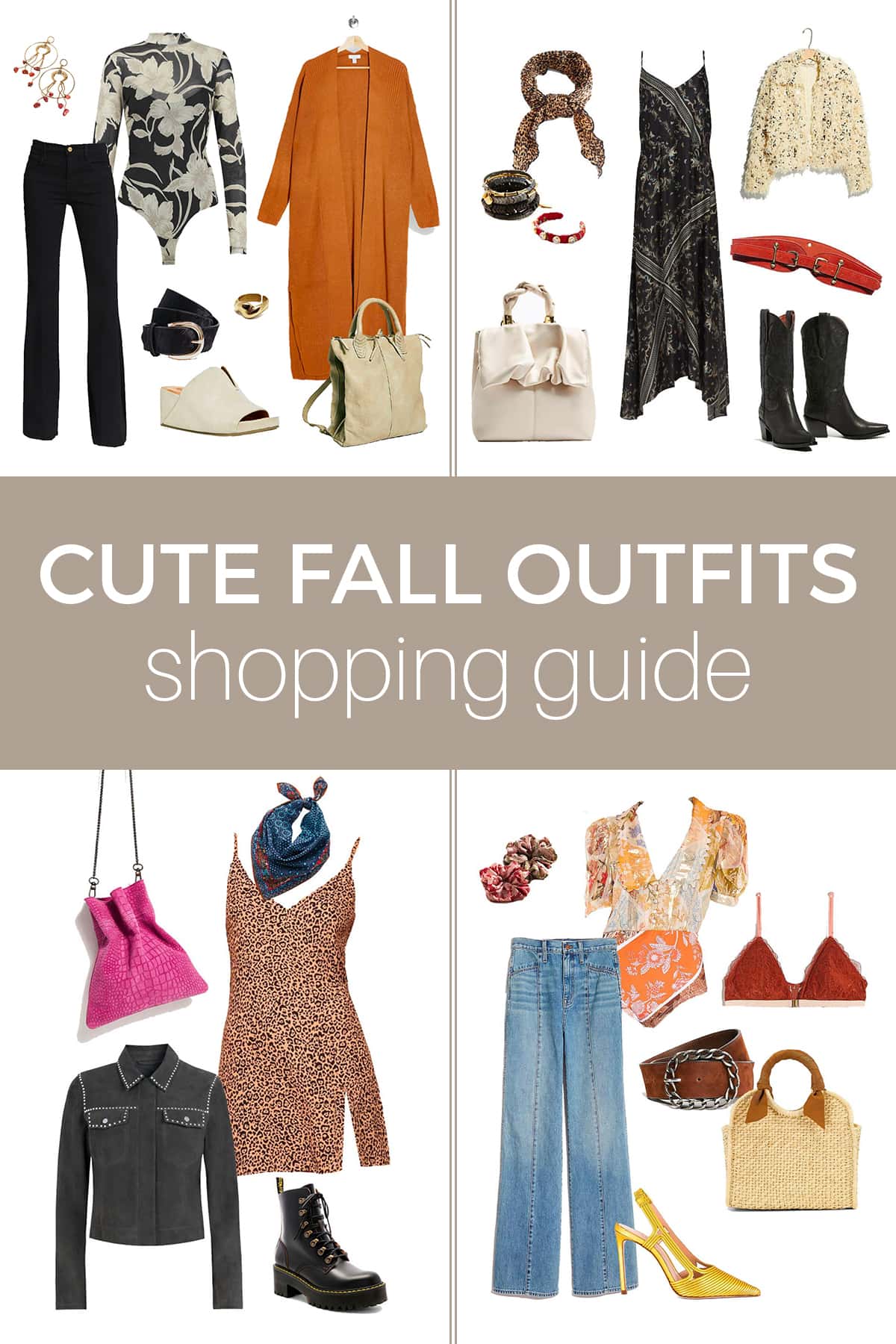 Fall Shopping Guide: How to Put Together Affordable Cute Fall Outfits