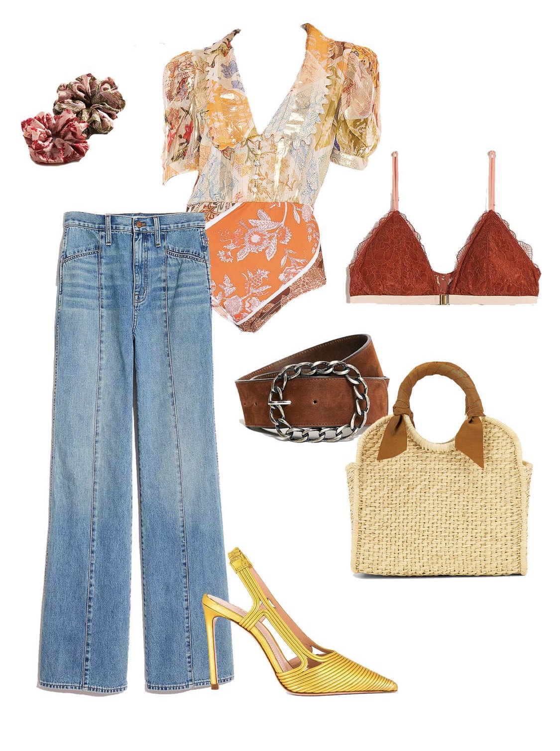 70's inspired fall weekend outfit