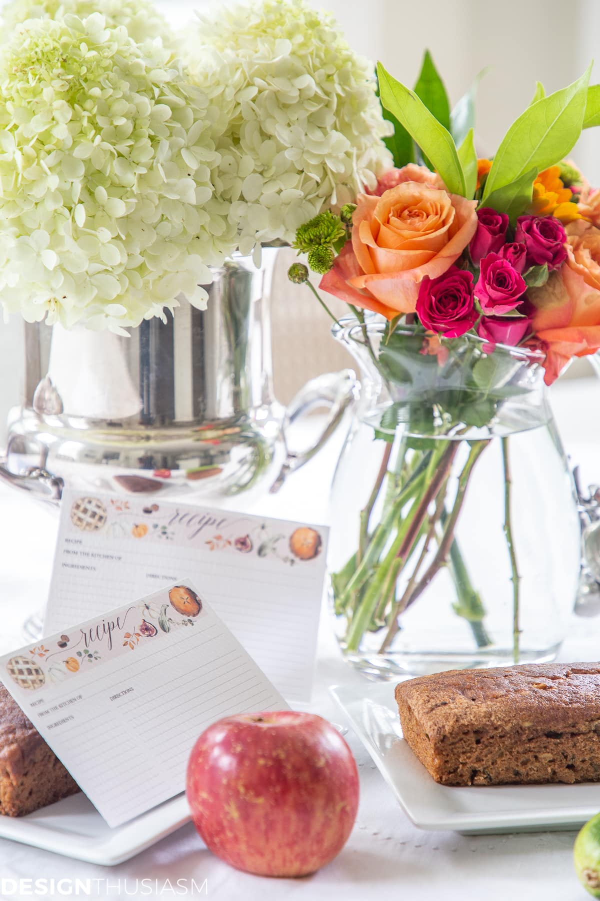 fall printable recipe cards