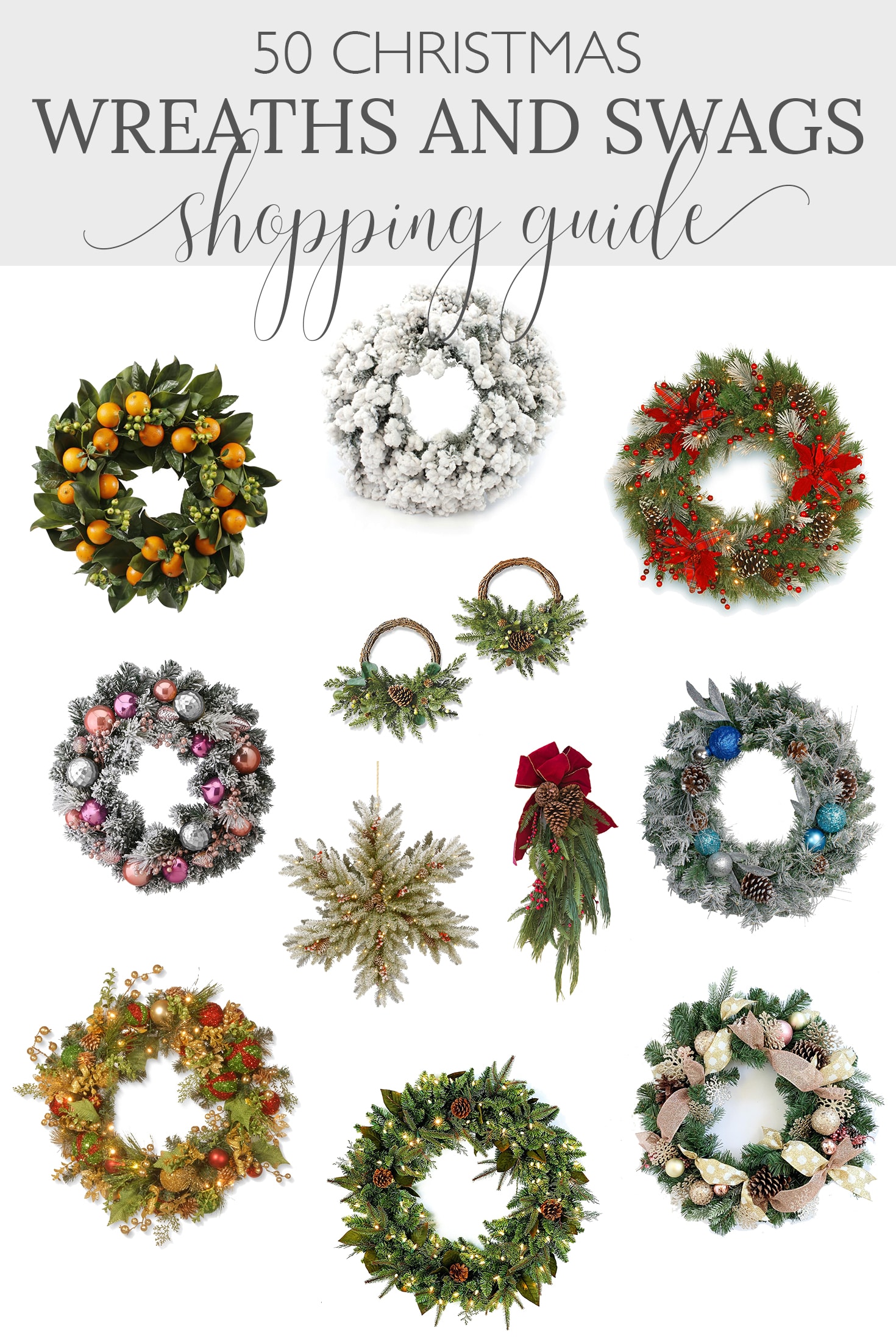 Holiday Wreaths and Swags