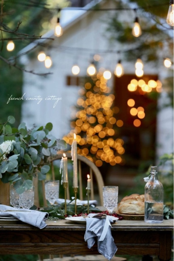 Christmas Table Centerpiece