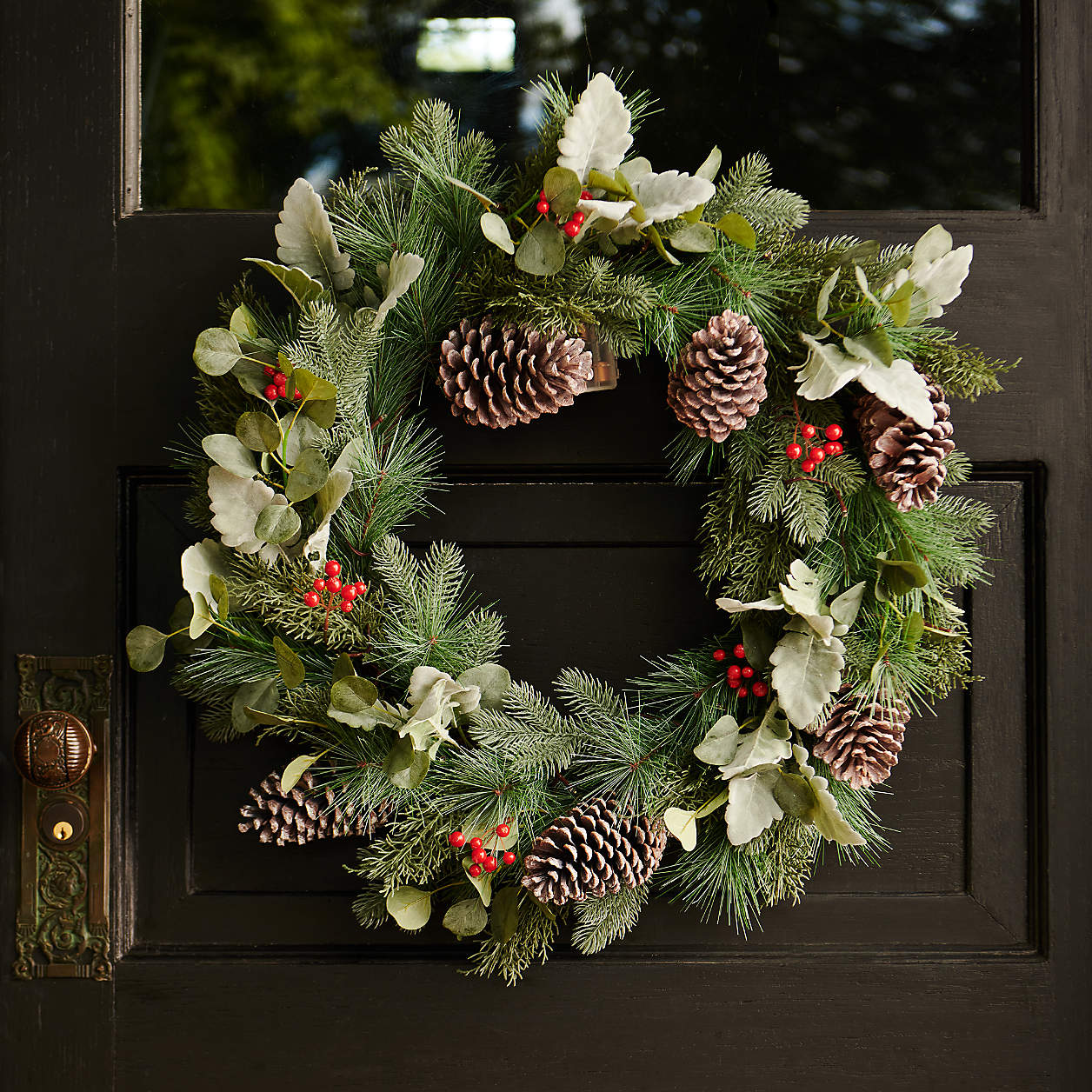 Christmas wreaths and swags