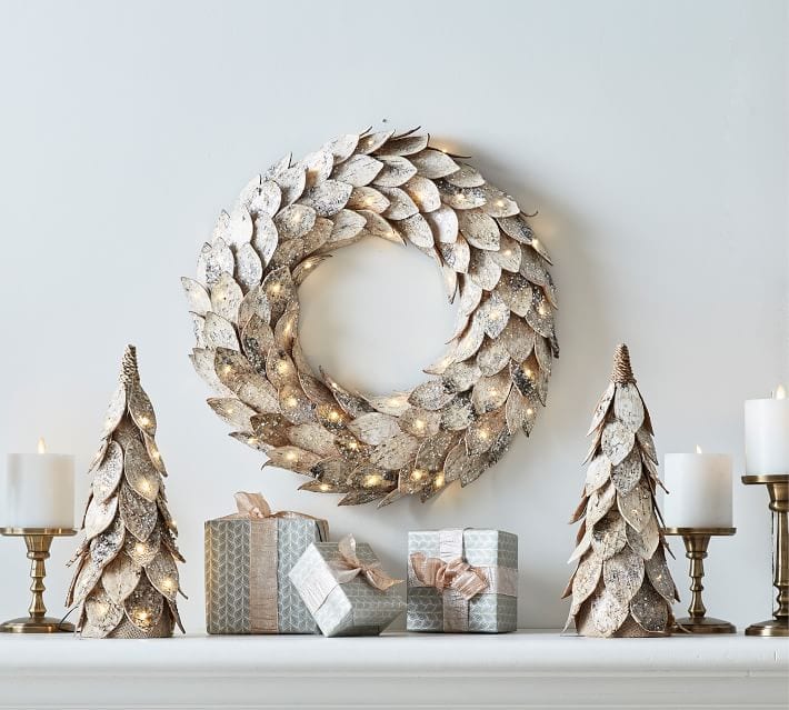 Christmas wreaths and swags
