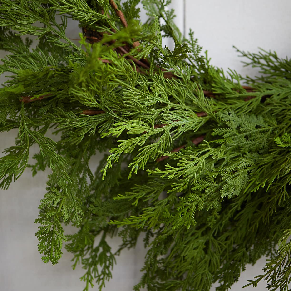 Christmas wreaths and swags