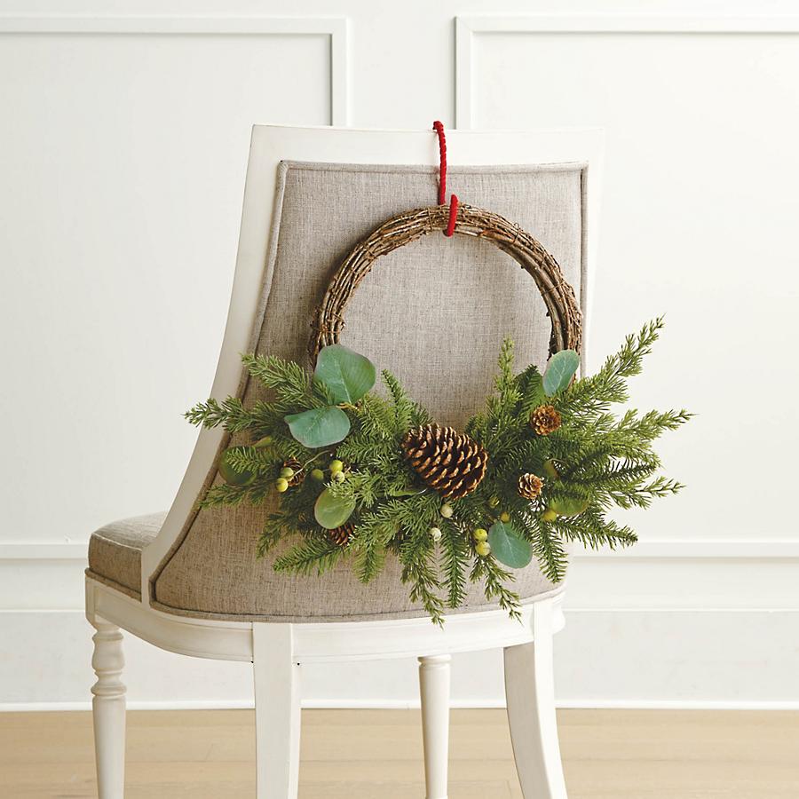 Christmas wreaths and swags