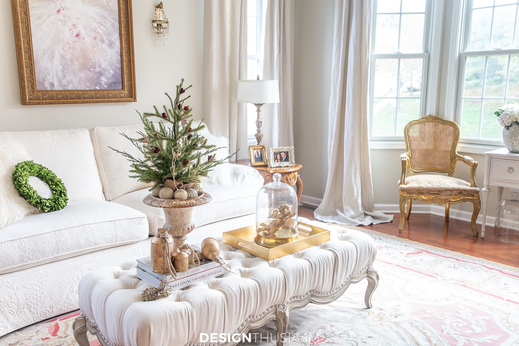 mini christmas tree holiday decor