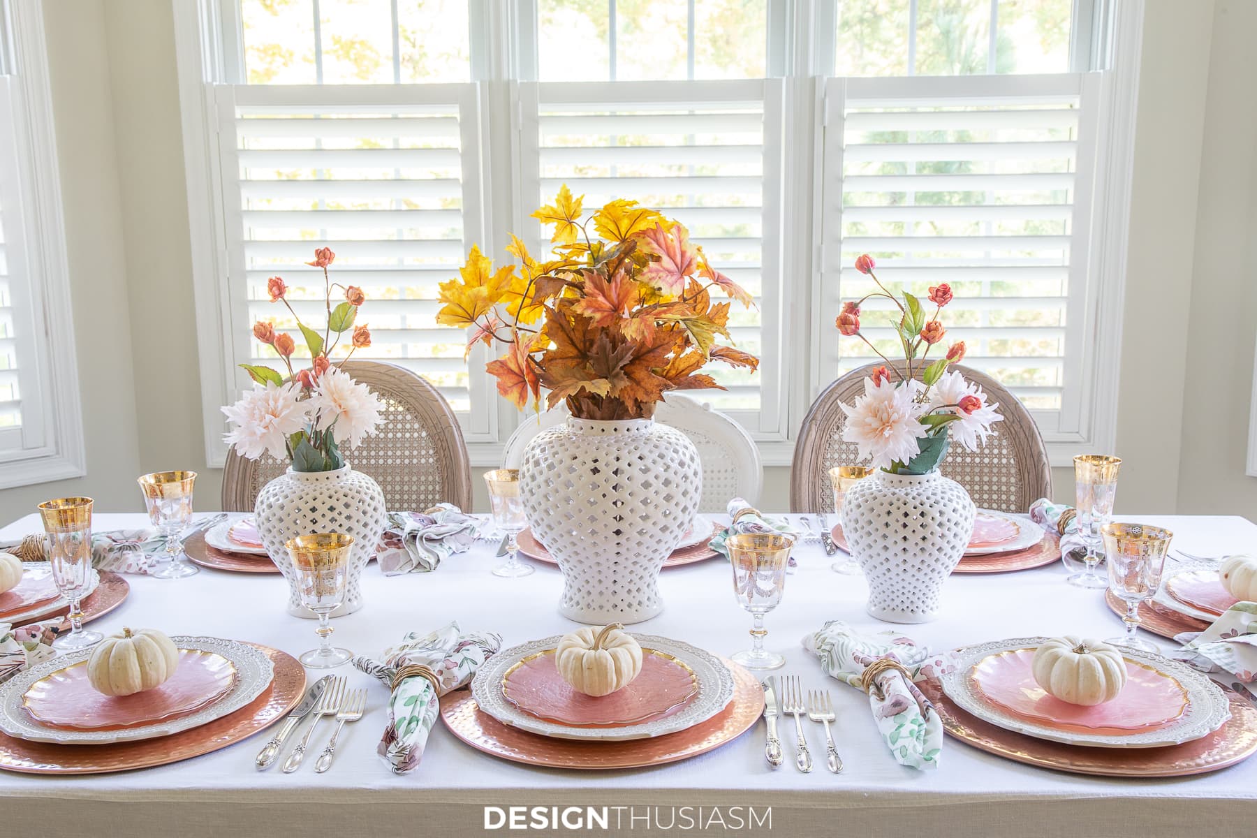 Thanksgiving tablescape