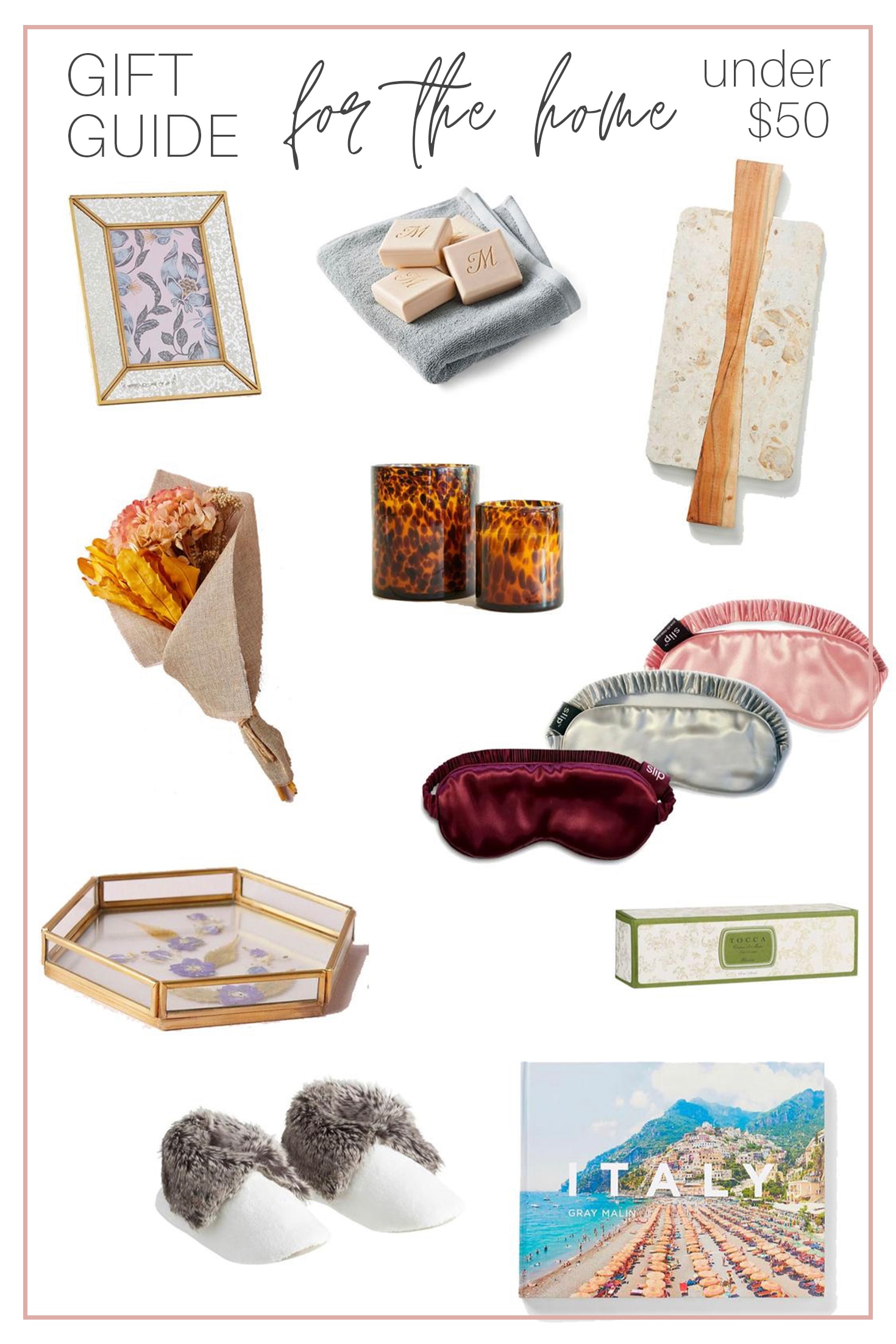 Gift Guide for the home under 50