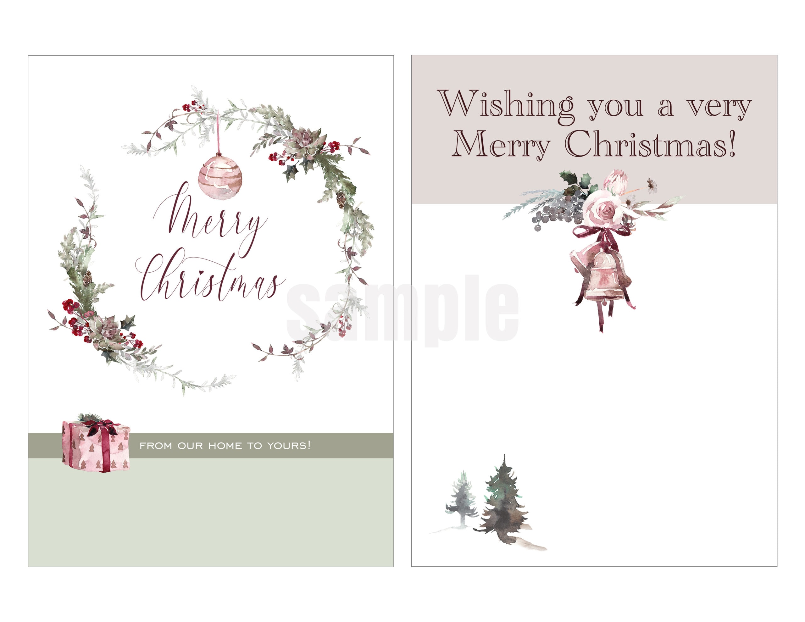 printable Christmas cards