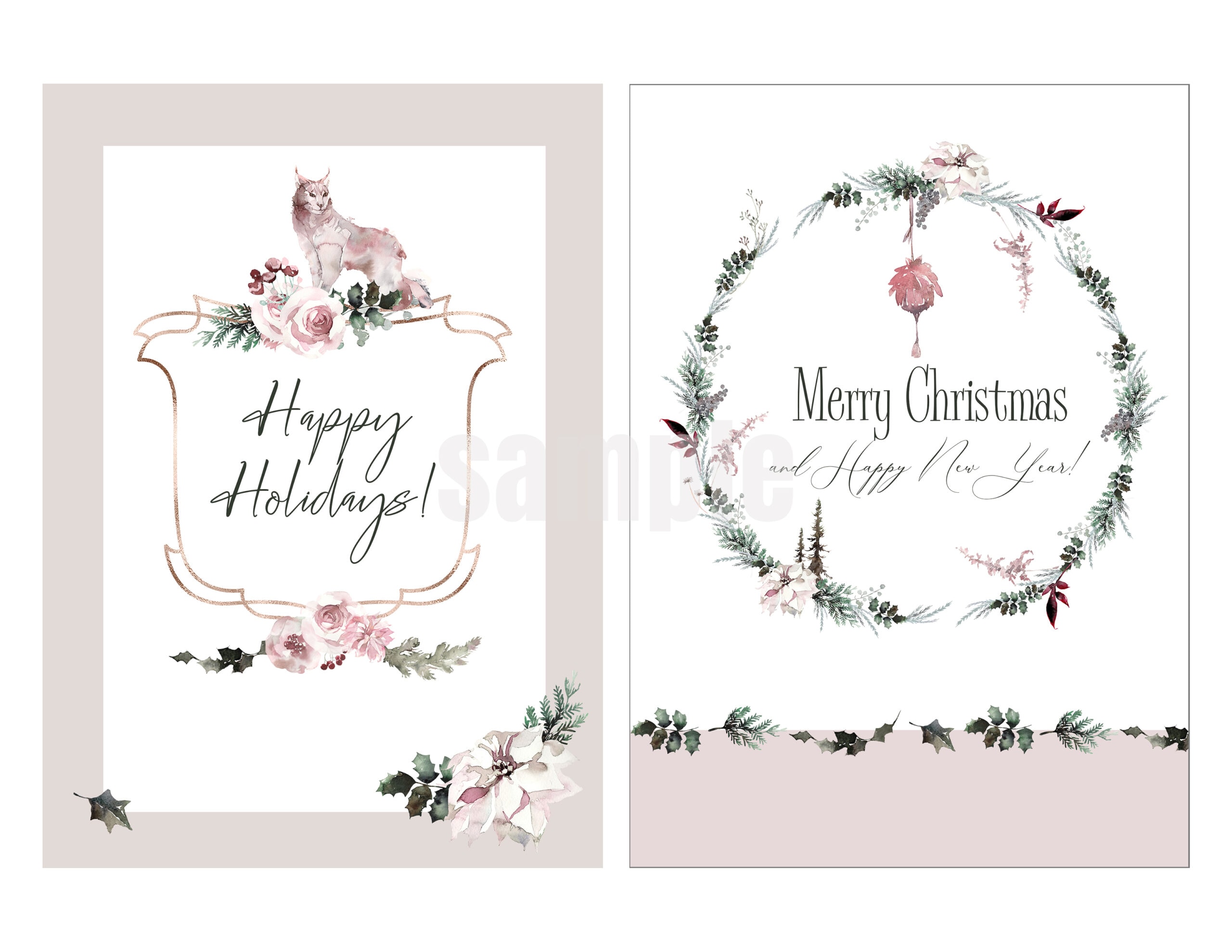printable Christmas cards