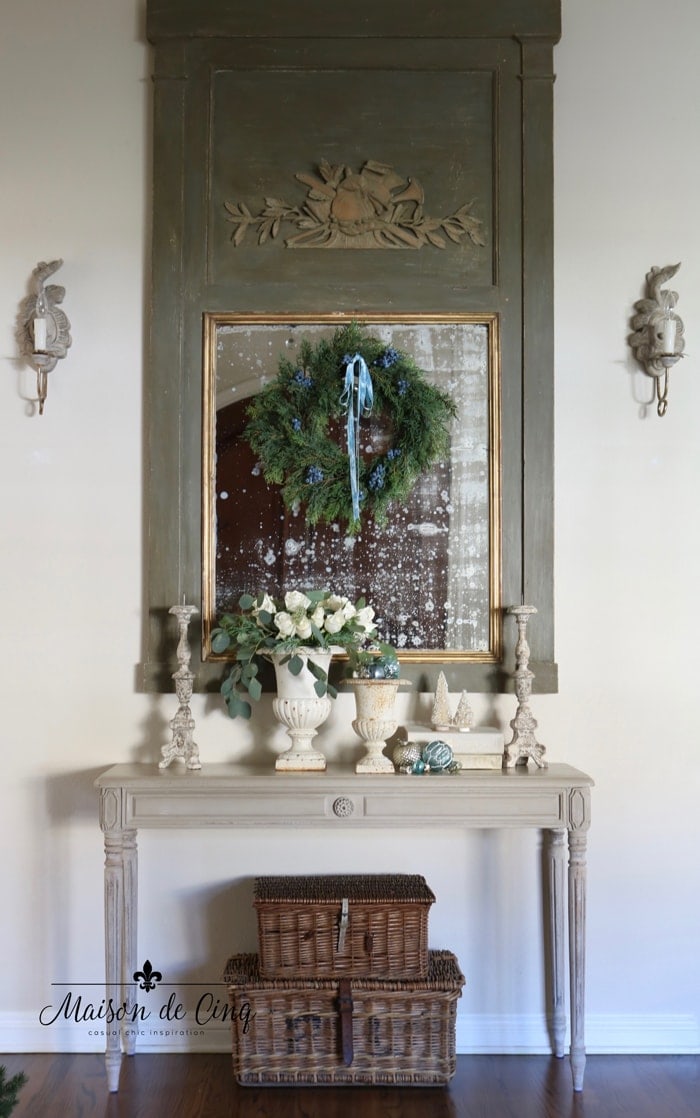 BlueChristmasEntrywaymaisondecinq
