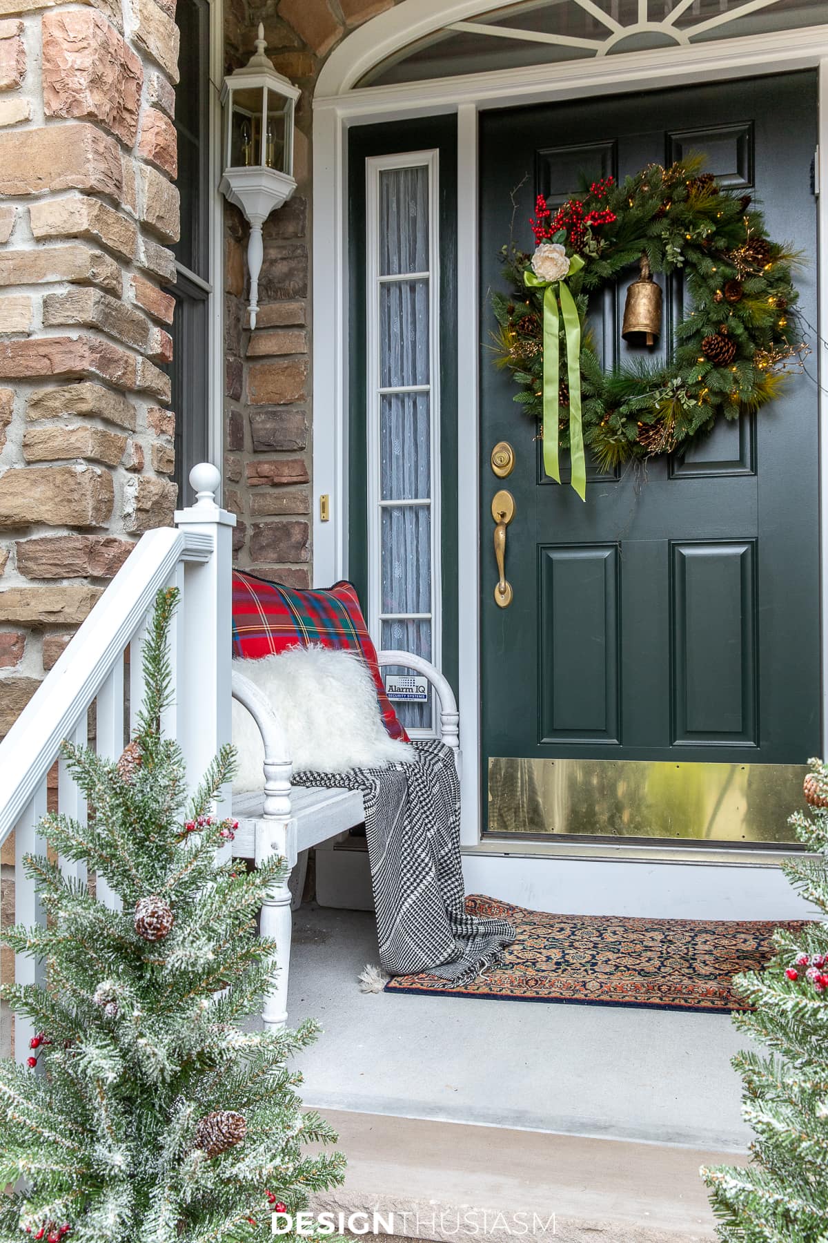 Christmas porch decorations
