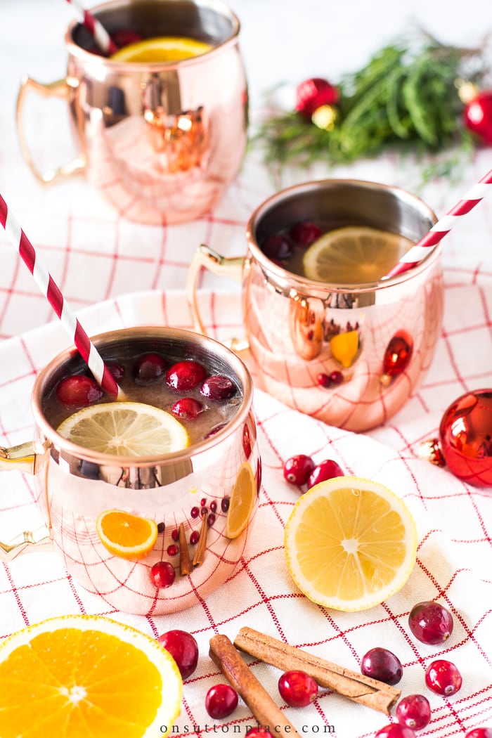 Homemade Crockpot Wassail from On Sutton Place