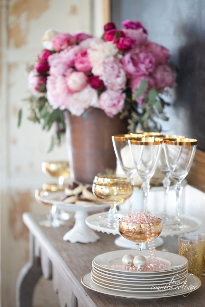 Simple NYE Ideas French Country Cottage