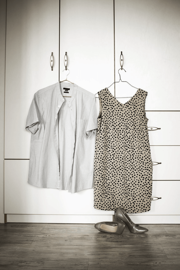 Shabbyfufu - 6 tips for a clutter free closet