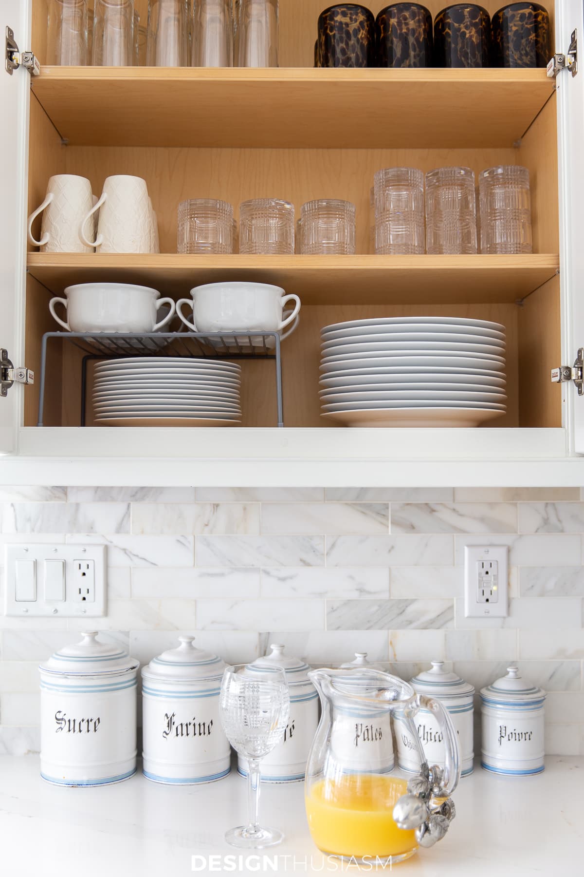 kitchen cabinet organization