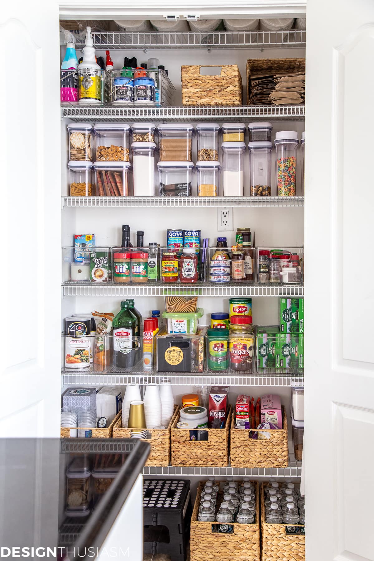kitchen pantry organization