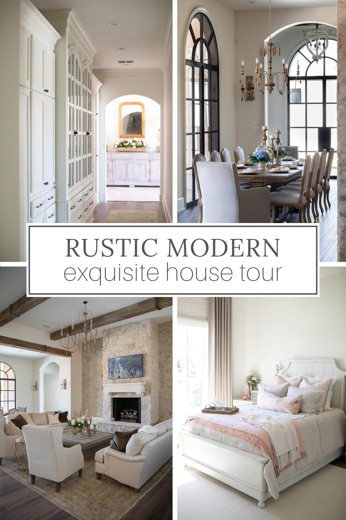 Exquisite rustic modern house tour