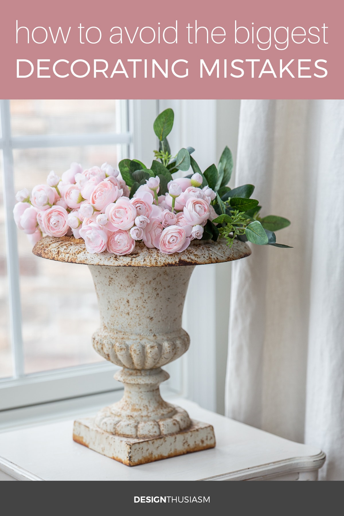 Decorating mistakes