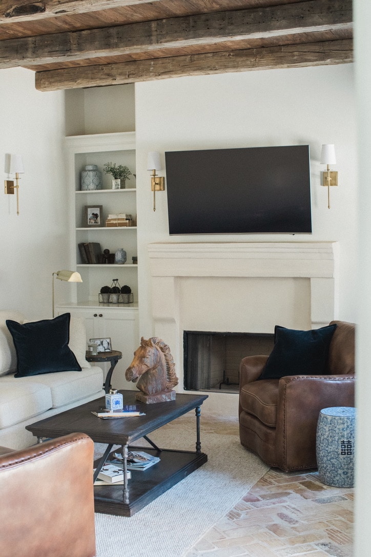 beautiful house tour den