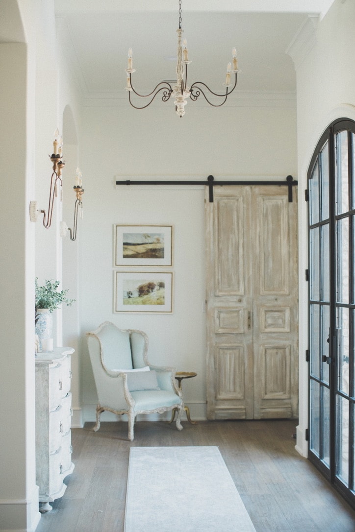 beautiful house tour hallway