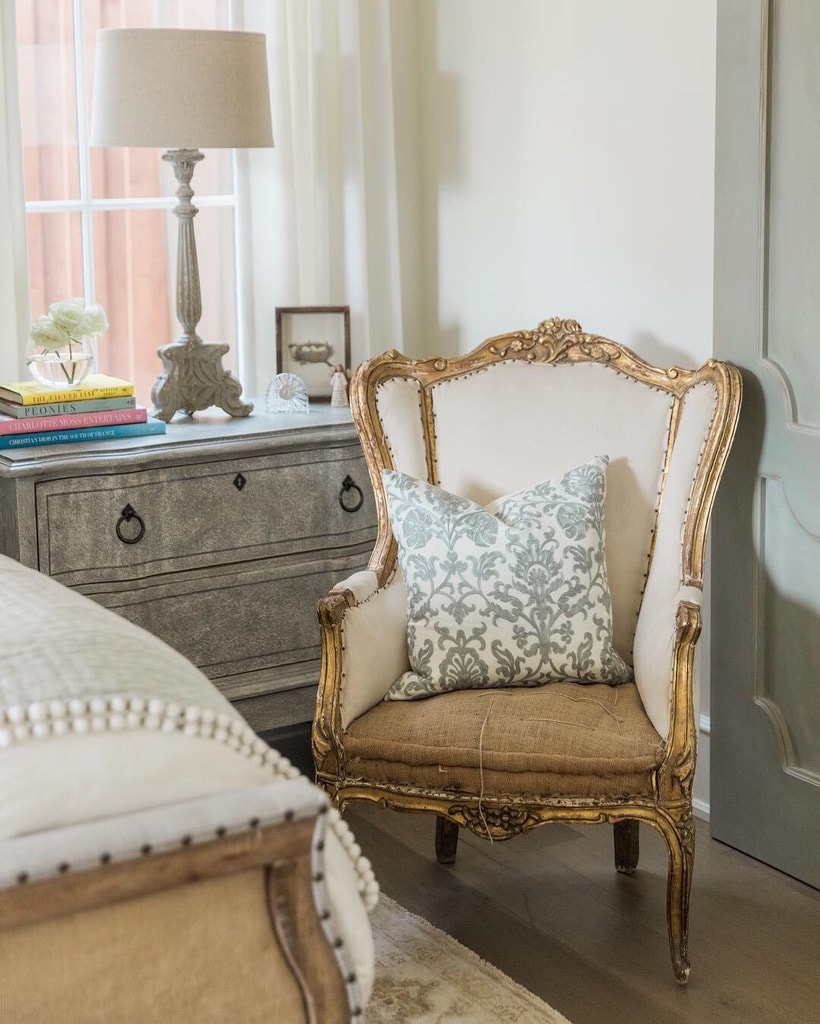 beautiful house tour french chair