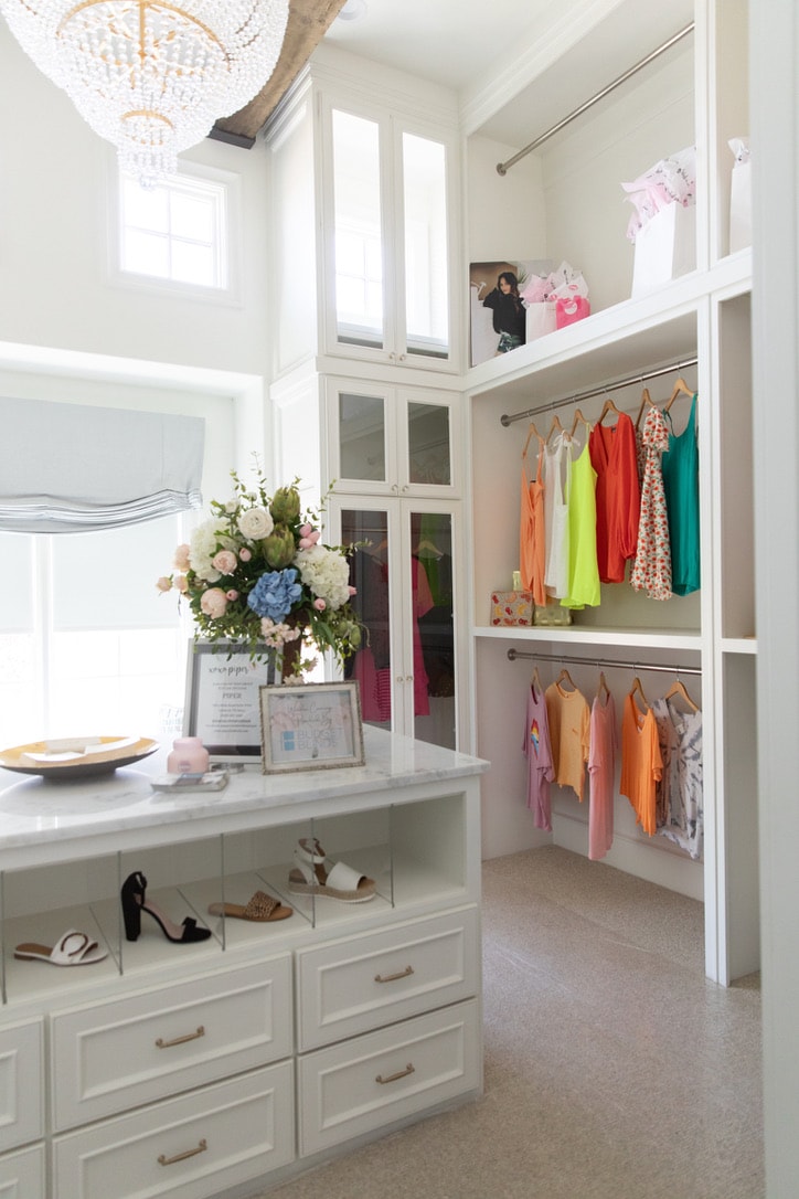 house tour bedroom closet