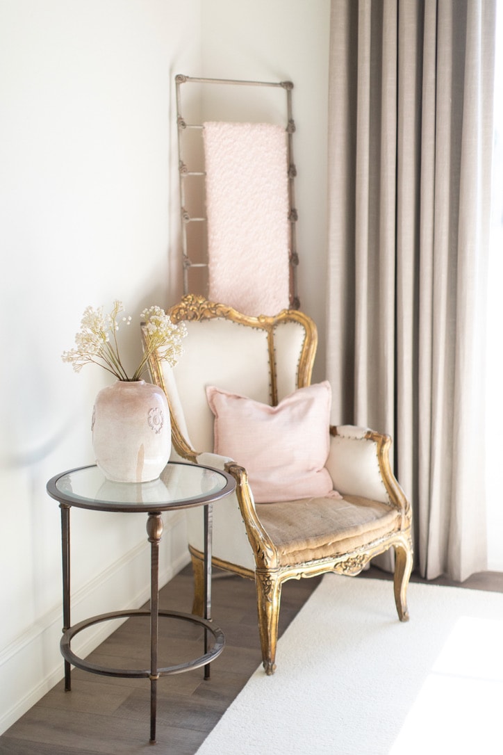 house tour bedroom chair