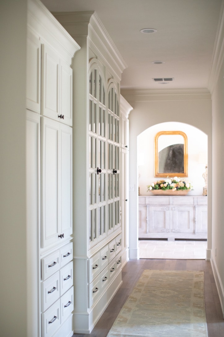 house tour hallway