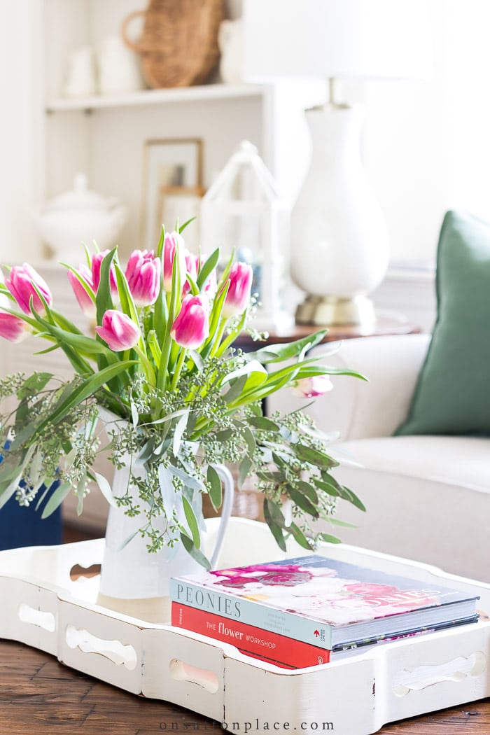 Spring Coffee Table Ideas from On Sutton Place