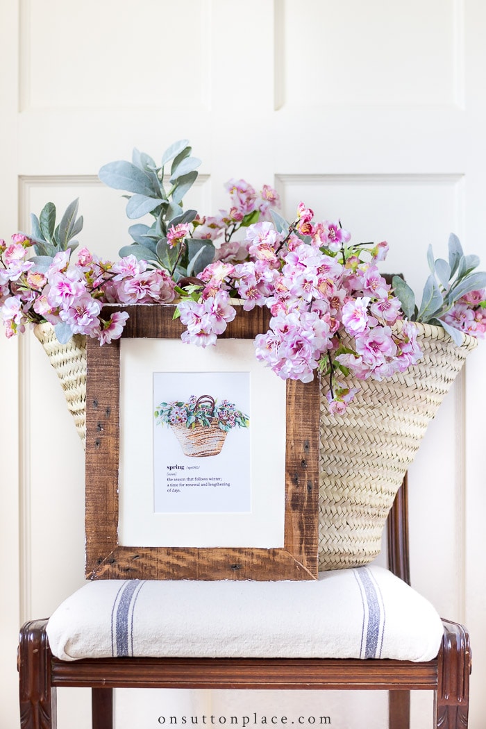Spring Printable Wall Art from On Sutton Place