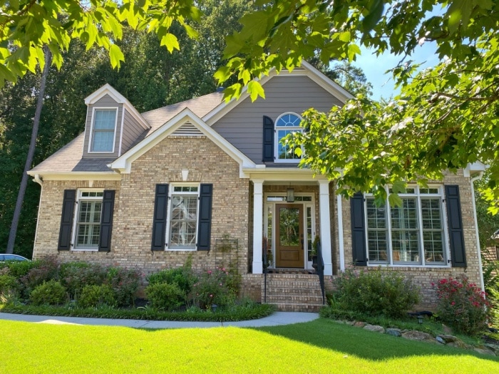 how we upgraded our builders grade house