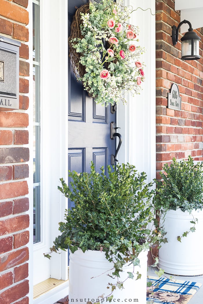 DIY 3-Step Spring Wreath from On Sutton Place