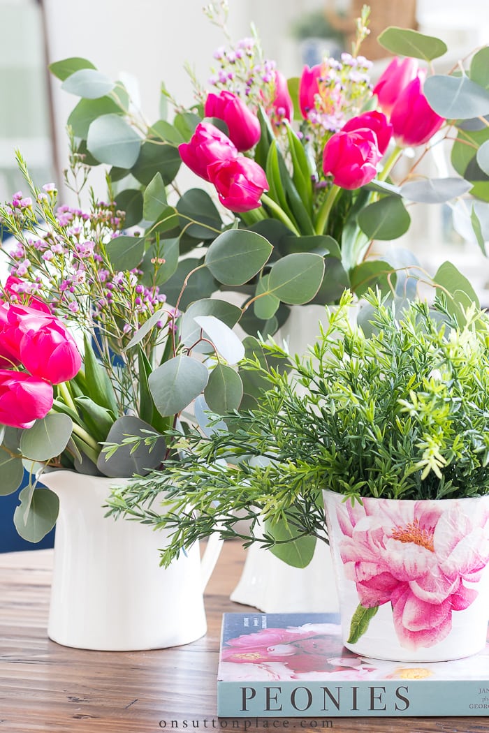 Easy Spring Decor Ideas - On Sutton Place