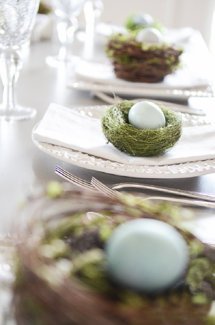 Easter Table Ideas- StoneGable
