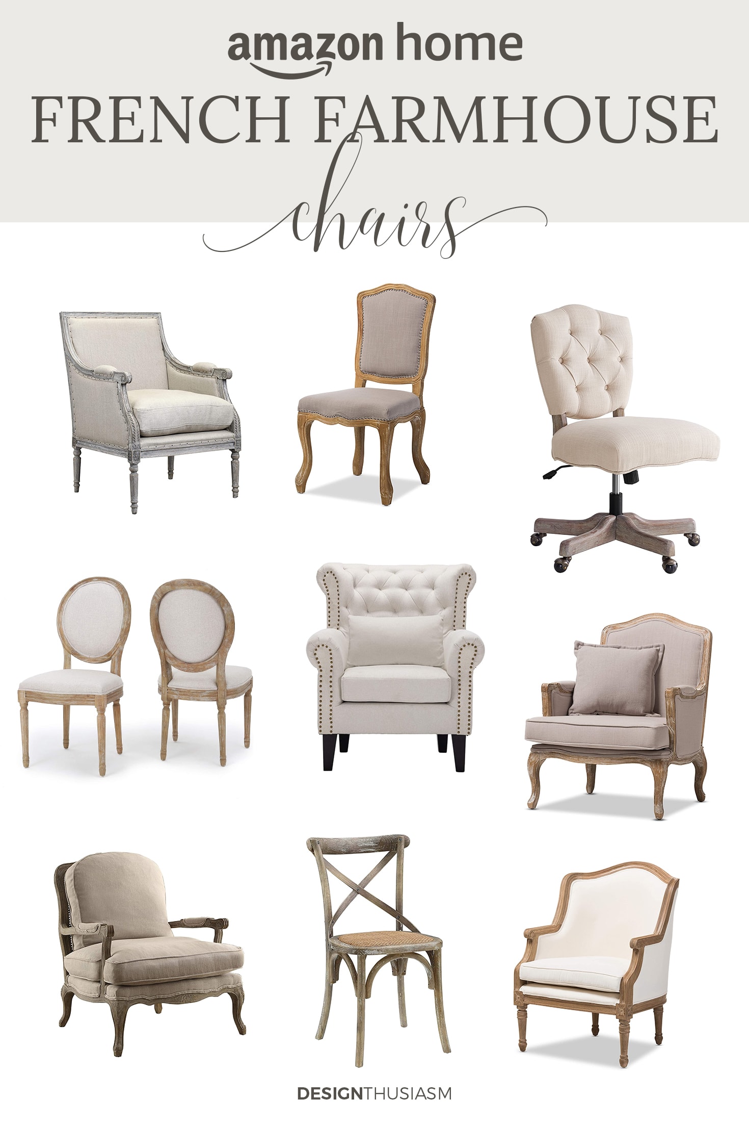 french farmhouse chairs