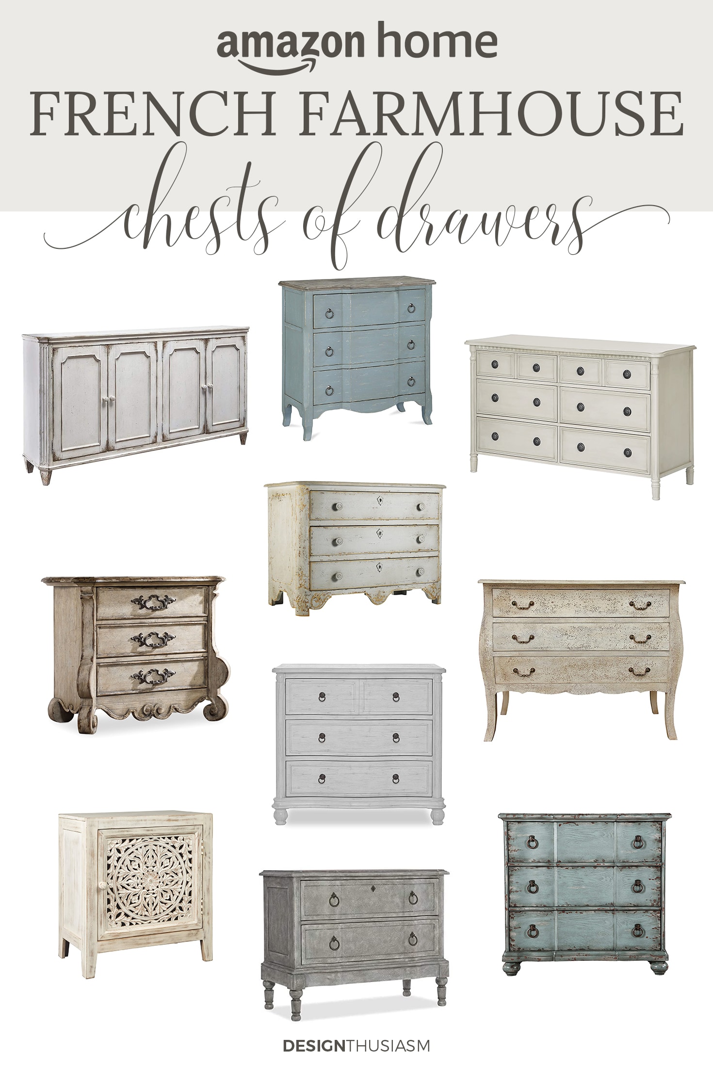 french farmhouse chests