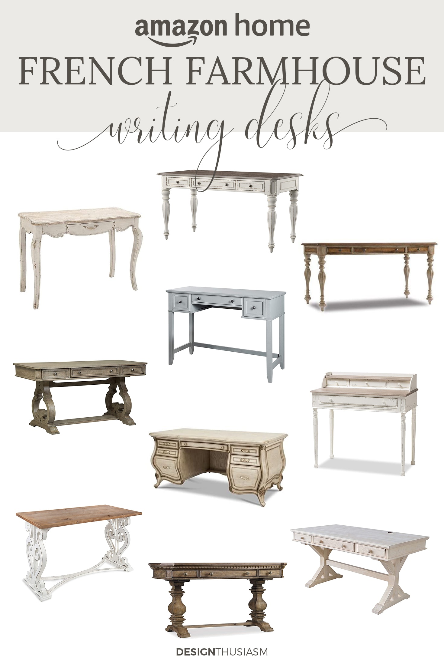 french farmhouse desks