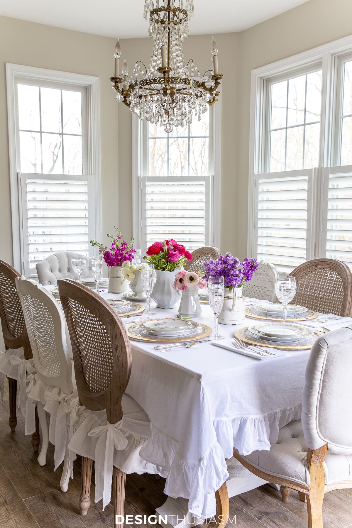 Mother's Day celebration table