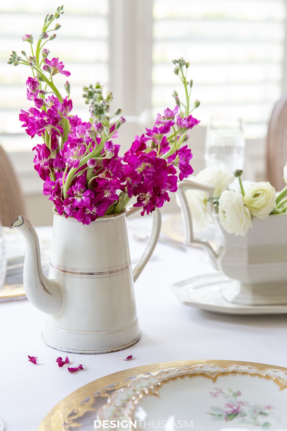 Mother's Day celebration magenta stock