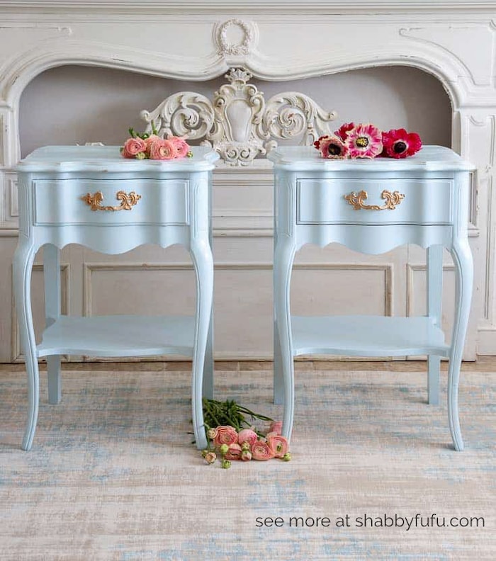 Shabbyfufu | How To Paint Wood Furniture Without Sanding First