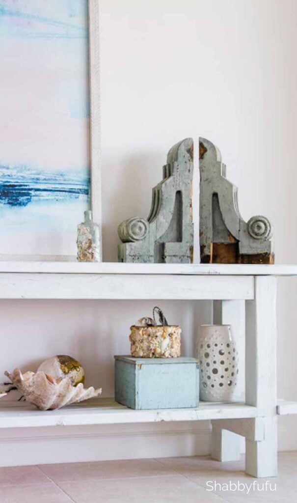 shabbyfufu - how to style bookshelves with real life examples
