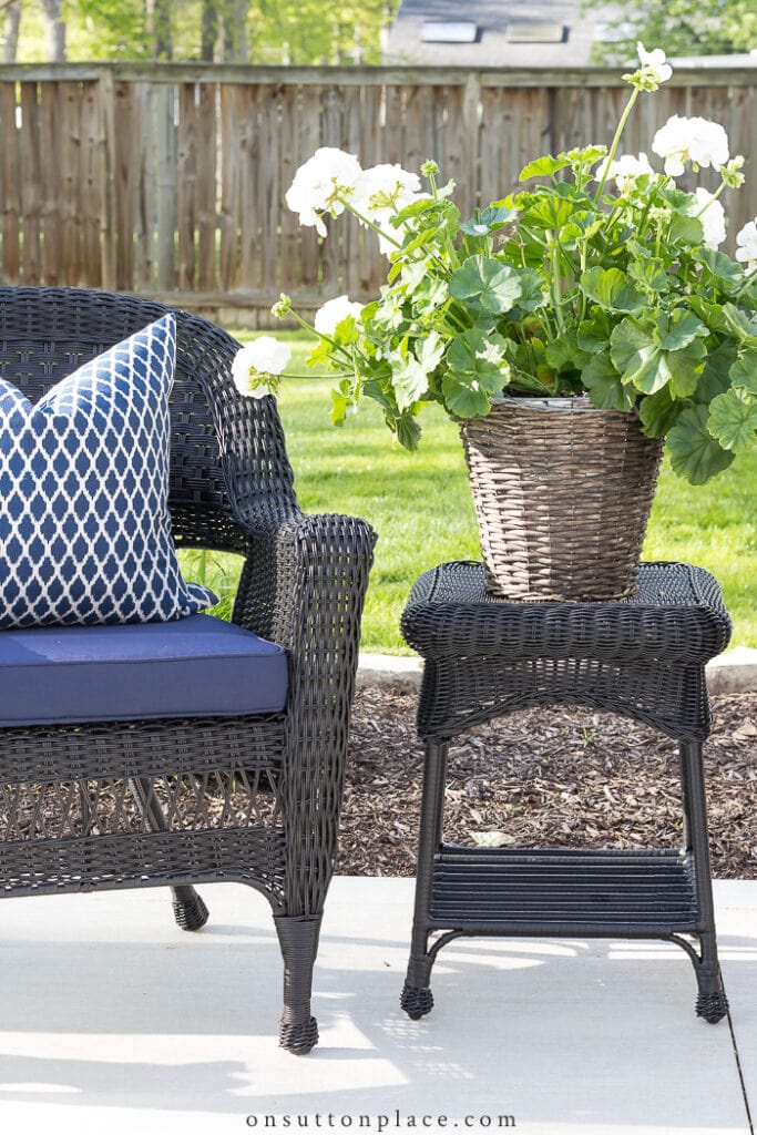 Patio Decor Ideas from On Sutton Place