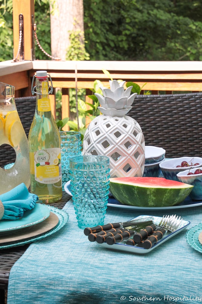 Summer outdoor entertaining ideas
