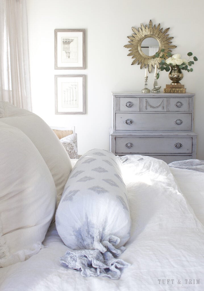 Tuft and Trim bedroom
