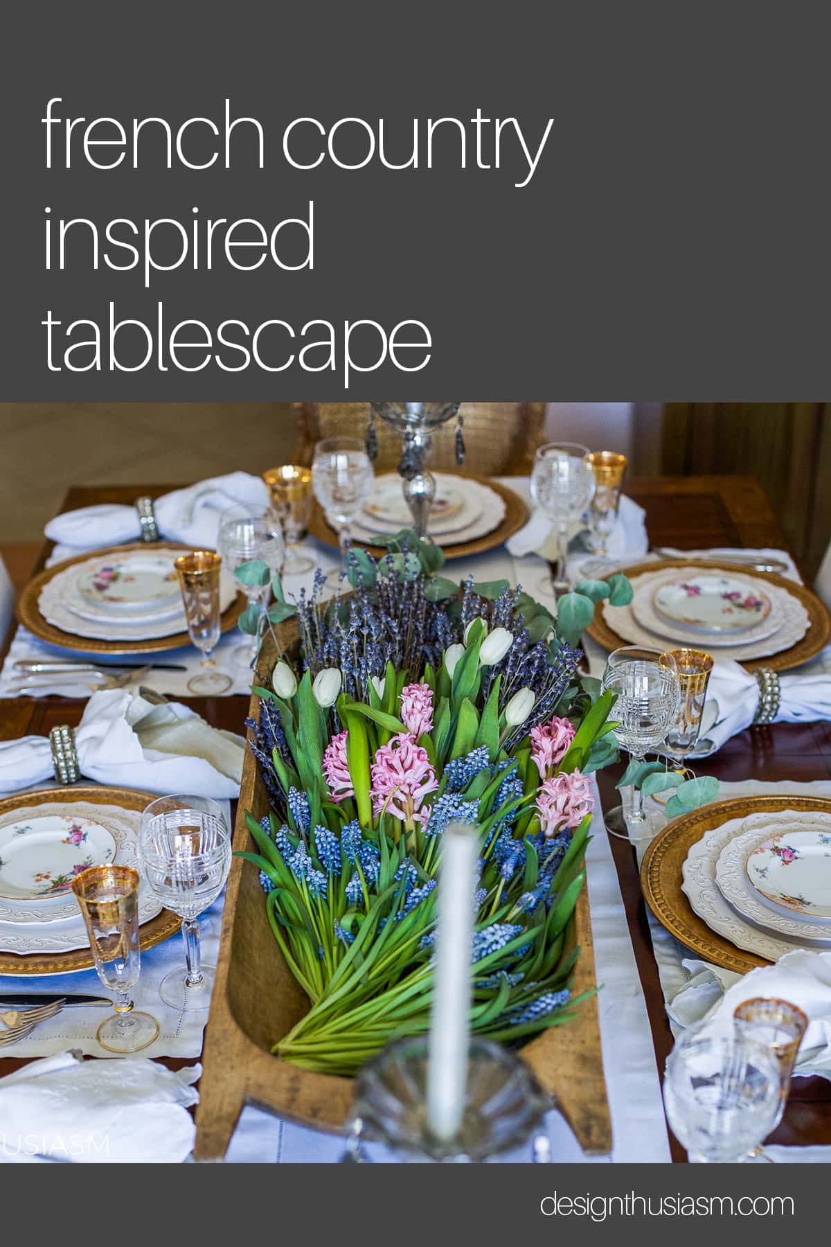 French Country tablescape