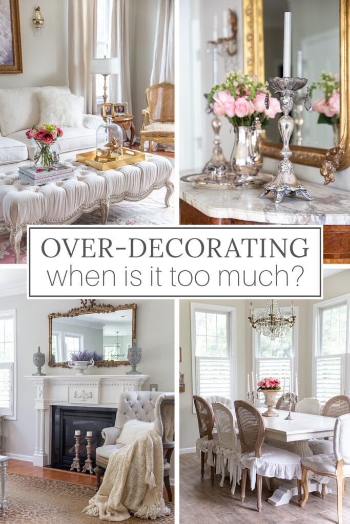 Are you overdecorating